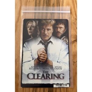 THE CLEARING - BLOCKBUSTER VIDEO BACKER CARD 5"X8"